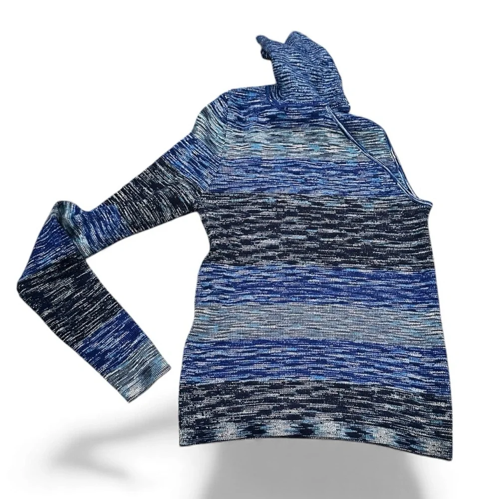 Bardot blue turtleneck